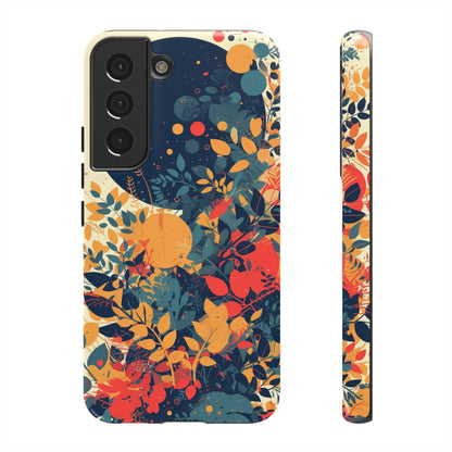 Retro Colorful Floral iPhone Case / Samsung Case