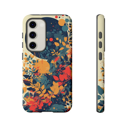 Retro Colorful Floral iPhone Case / Samsung Case