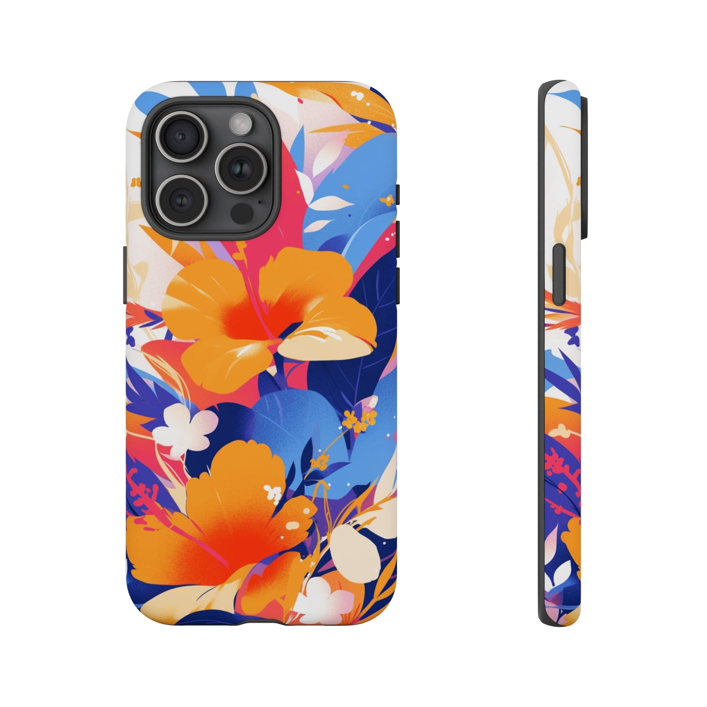 Vintage Abstract Flowers iPhone Case / Samsung Case