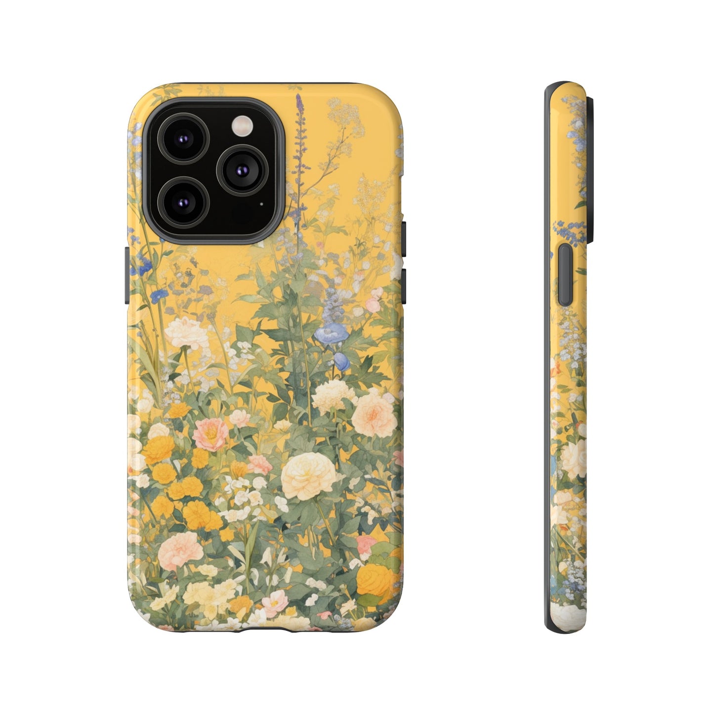 Tall Floral 1970's iPhone Case / Samsung Case