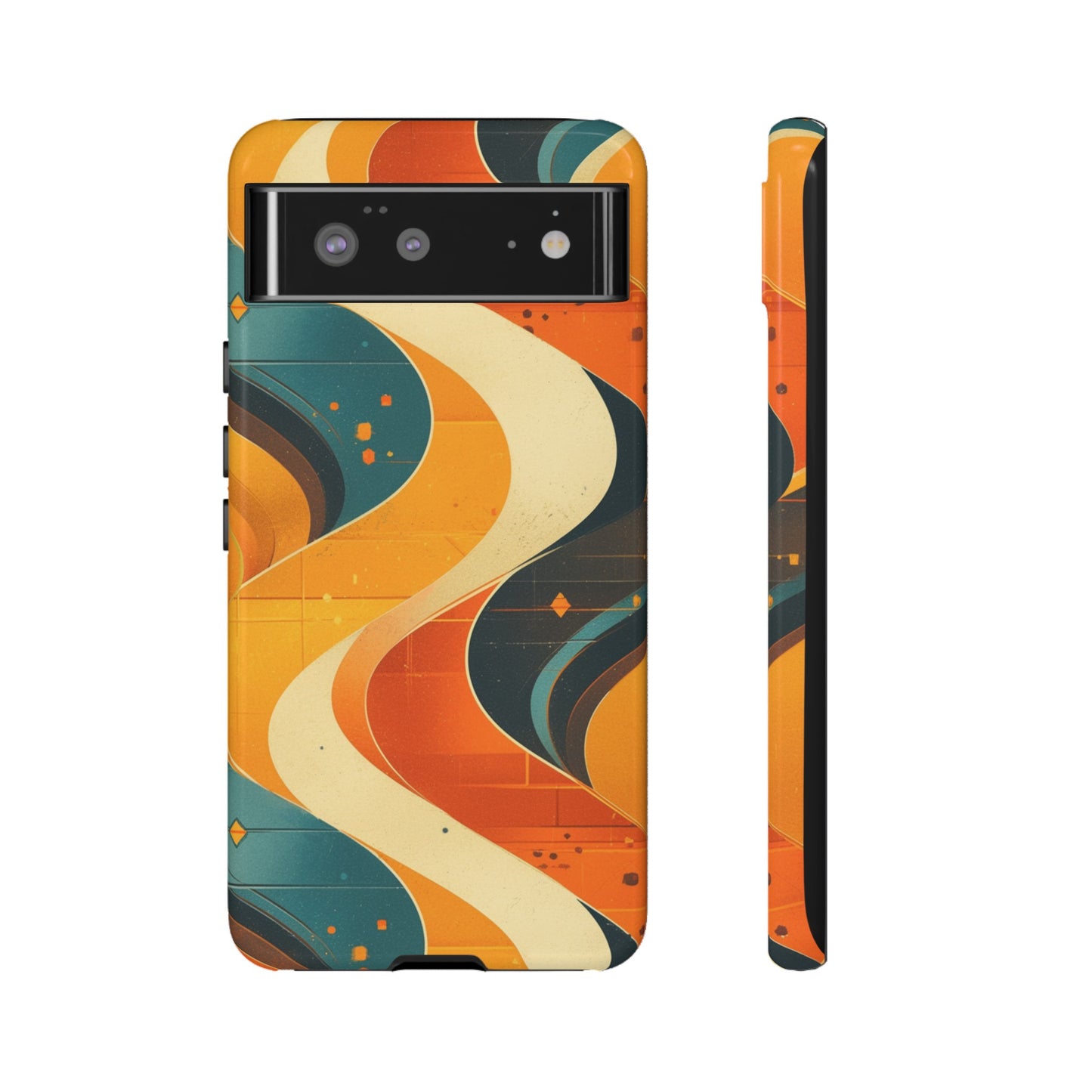 Retro Abstract Staircase iPhone Case / Samsung Case