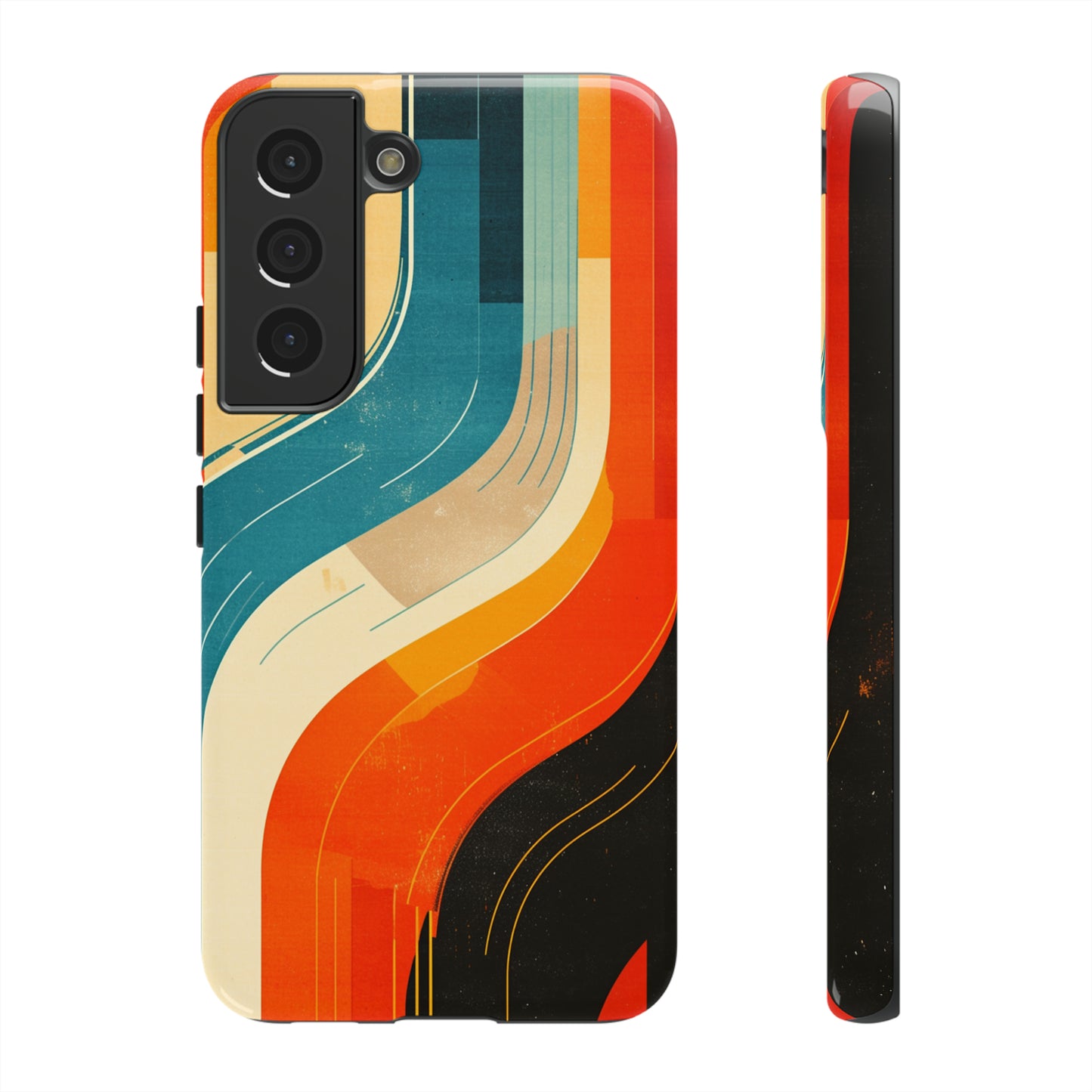 Groovey Retro Design Pattern iPhone Case / Samsung Case