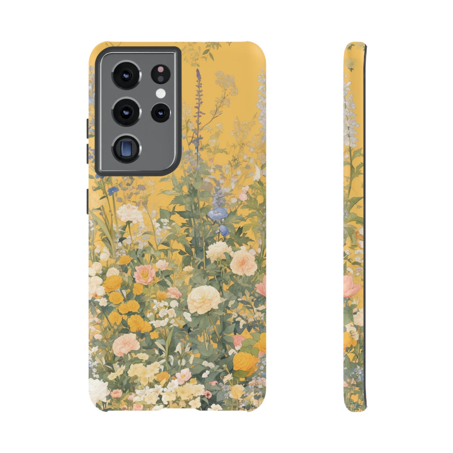 Tall Floral 1970's iPhone Case / Samsung Case