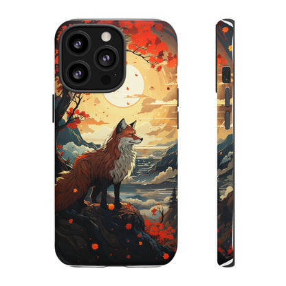 Japanese Wolf Aesthetic Phone Case