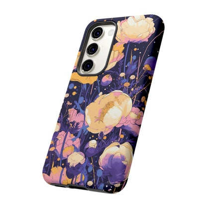 Night Cotton Flowers iPhone Case / Samsung Case