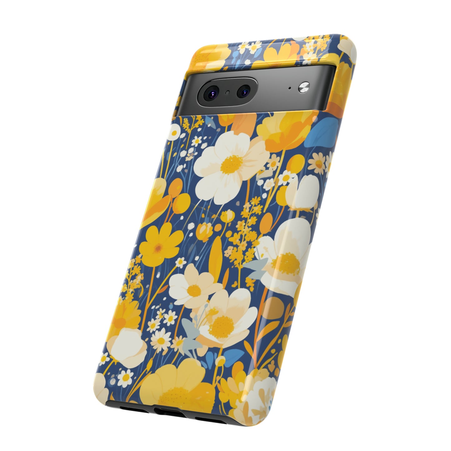 Wildflower Abstract Retro 70s iPhone Case / Samsung Case