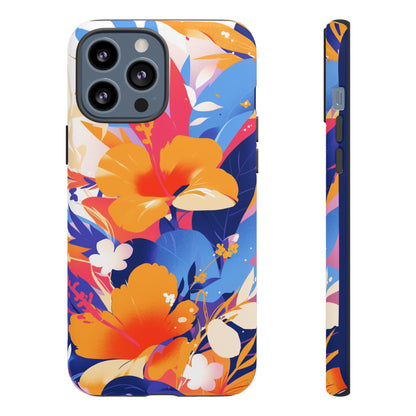 Vintage Abstract Flowers iPhone Case / Samsung Case