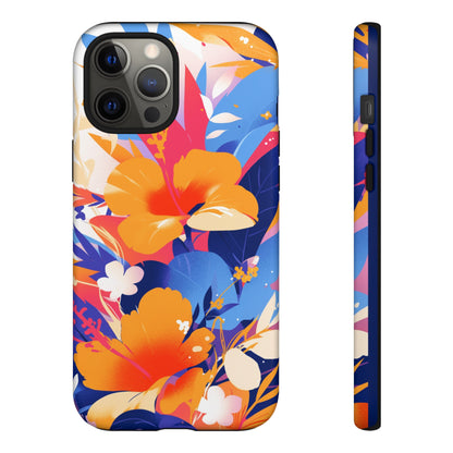 Vintage Abstract Flowers iPhone Case / Samsung Case