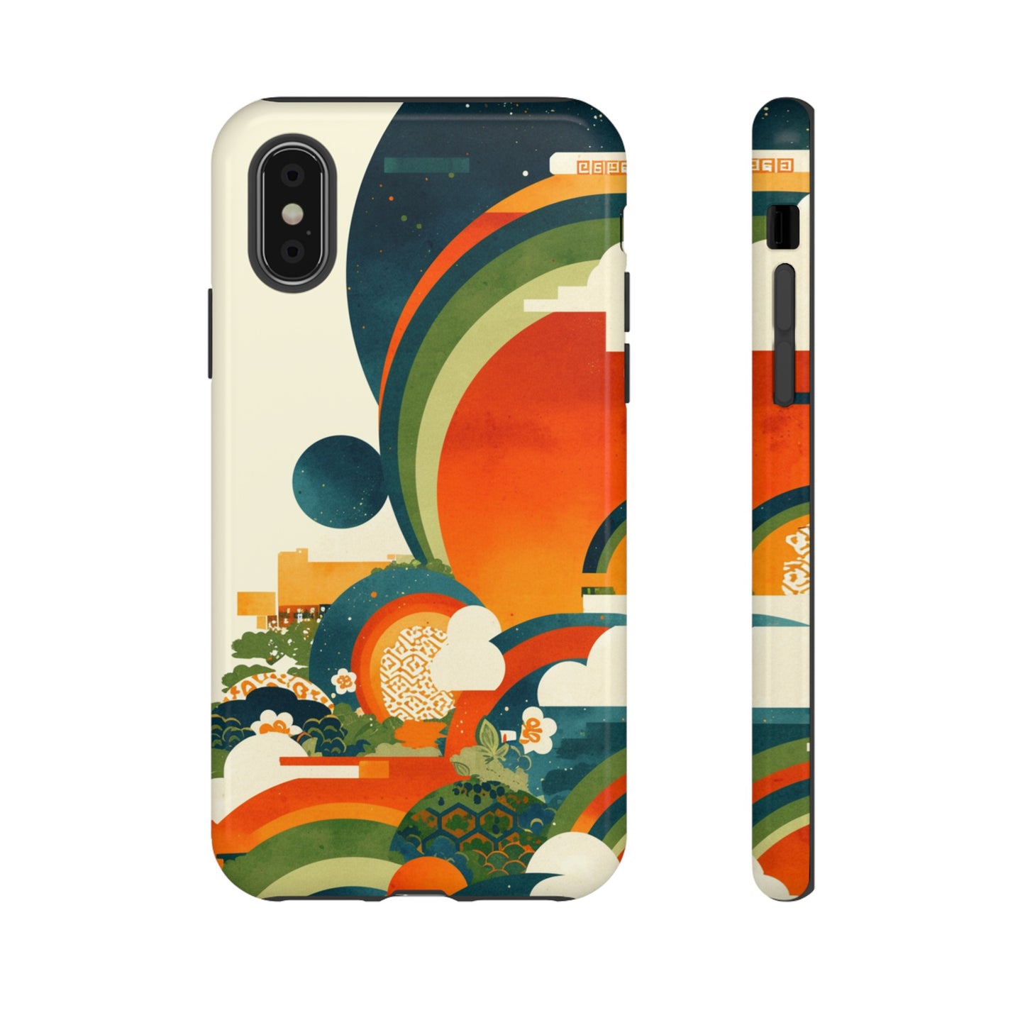 Retro Abstract iPhone Case / Samsung Case