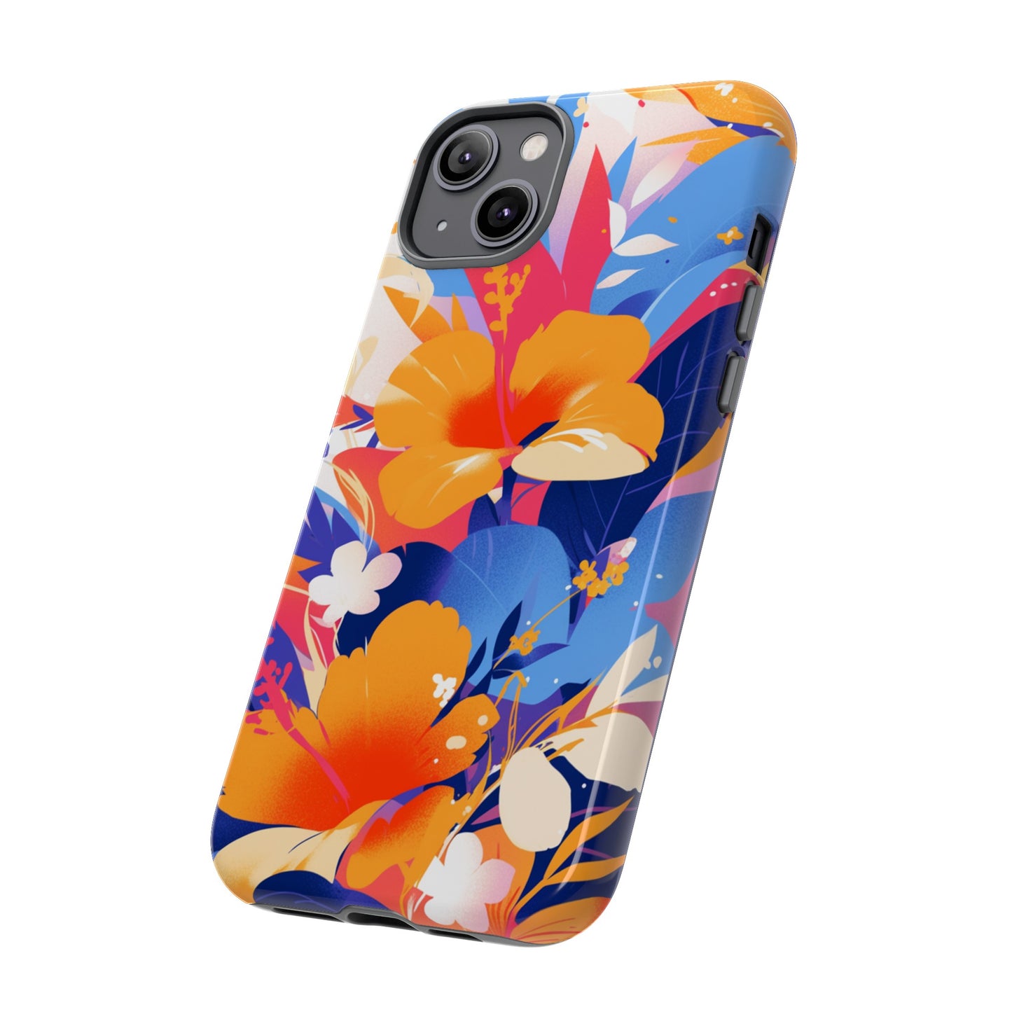 Vintage Abstract Flowers iPhone Case / Samsung Case