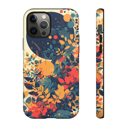 Retro Colorful Floral iPhone Case / Samsung Case