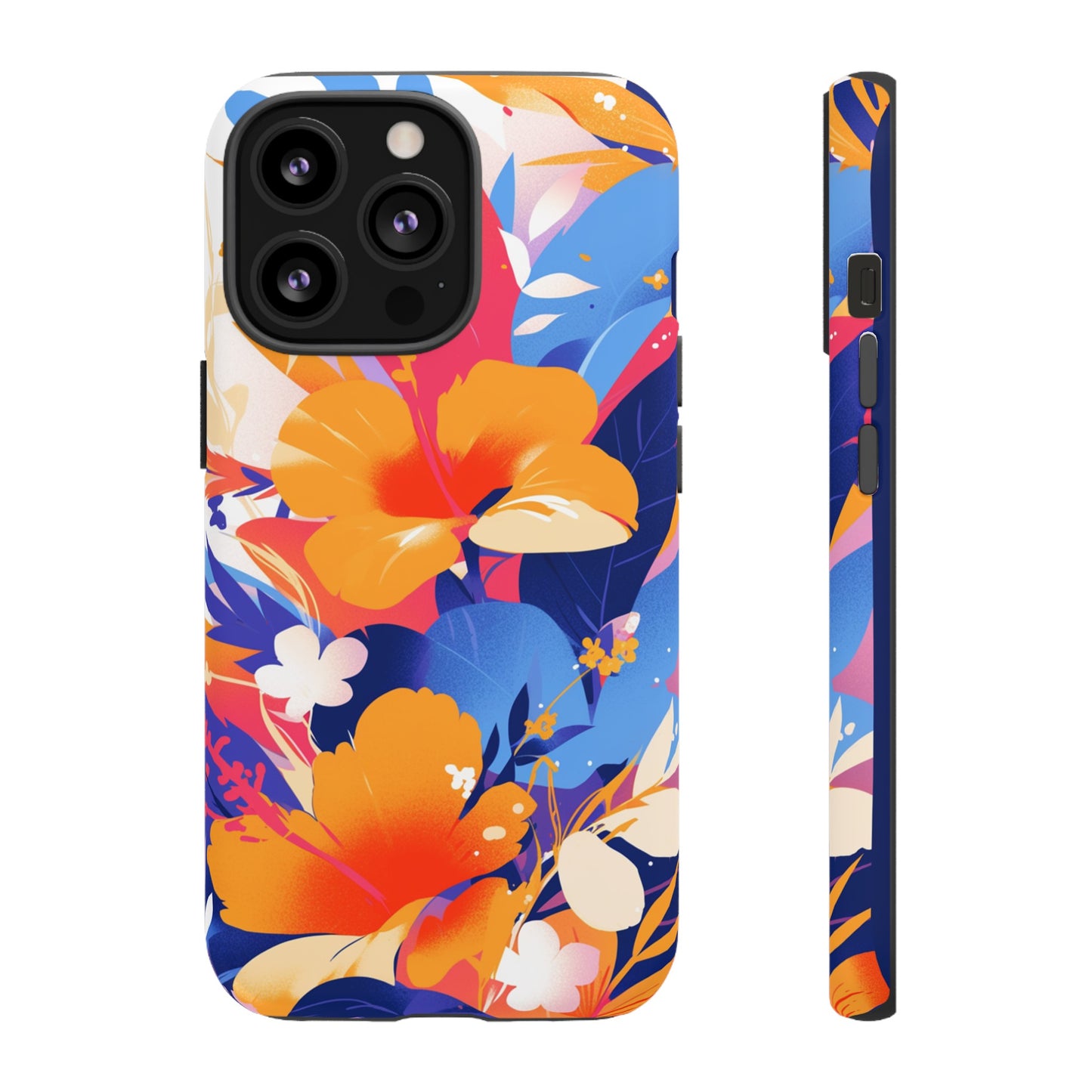 Vintage Abstract Flowers iPhone Case / Samsung Case