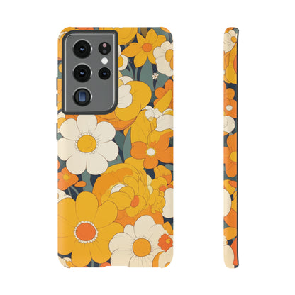 Retro Floral Art iPhone Case / Samsung Case