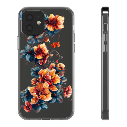 Floral Blooms | Clear iPhone Case / Samsung Case