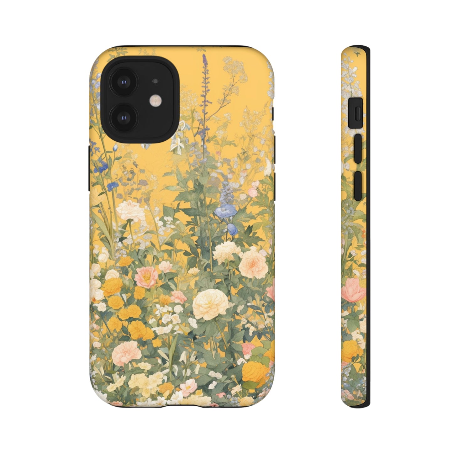 Tall Floral 1970's iPhone Case / Samsung Case