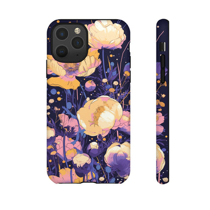 Night Cotton Flowers iPhone Case / Samsung Case