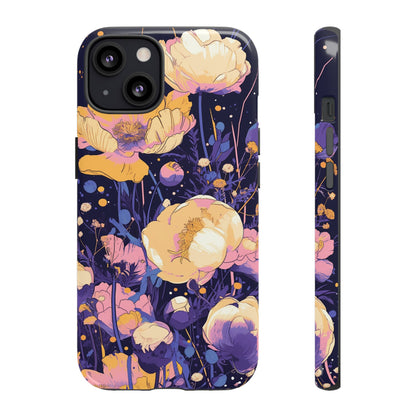 Night Cotton Flowers iPhone Case / Samsung Case