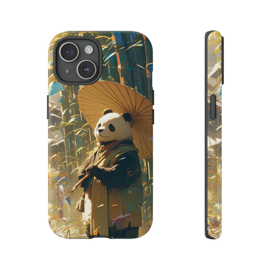 Panda Phone Case, Vintage Japanese Aesthetic iPhone Case, iPhone 15 Pro Max 14 13 12 11 Mini, Samsung Galaxy S23 S22, Google Pixel 7