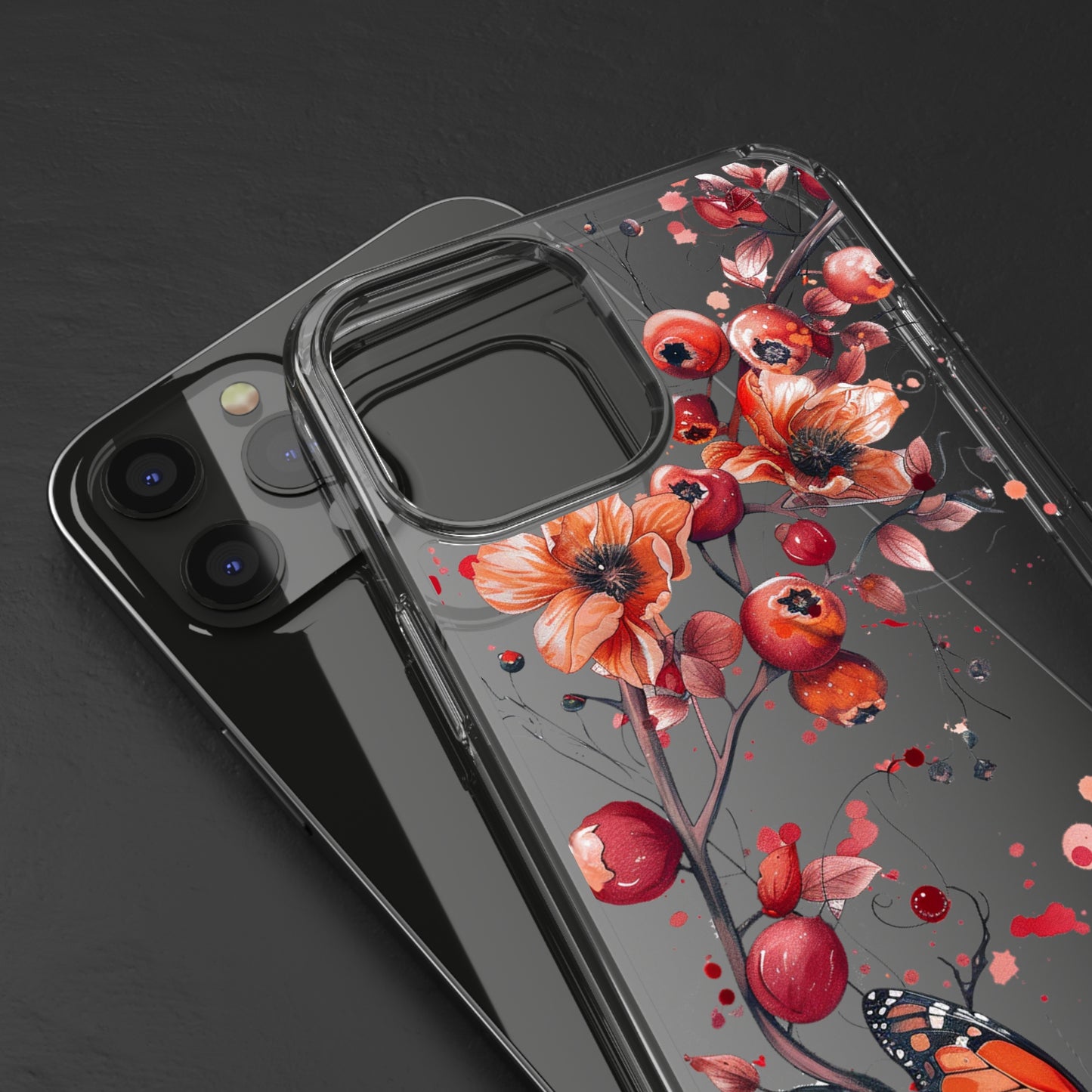 Blossom Whispers | Clear iPhone Case / Samsung Case