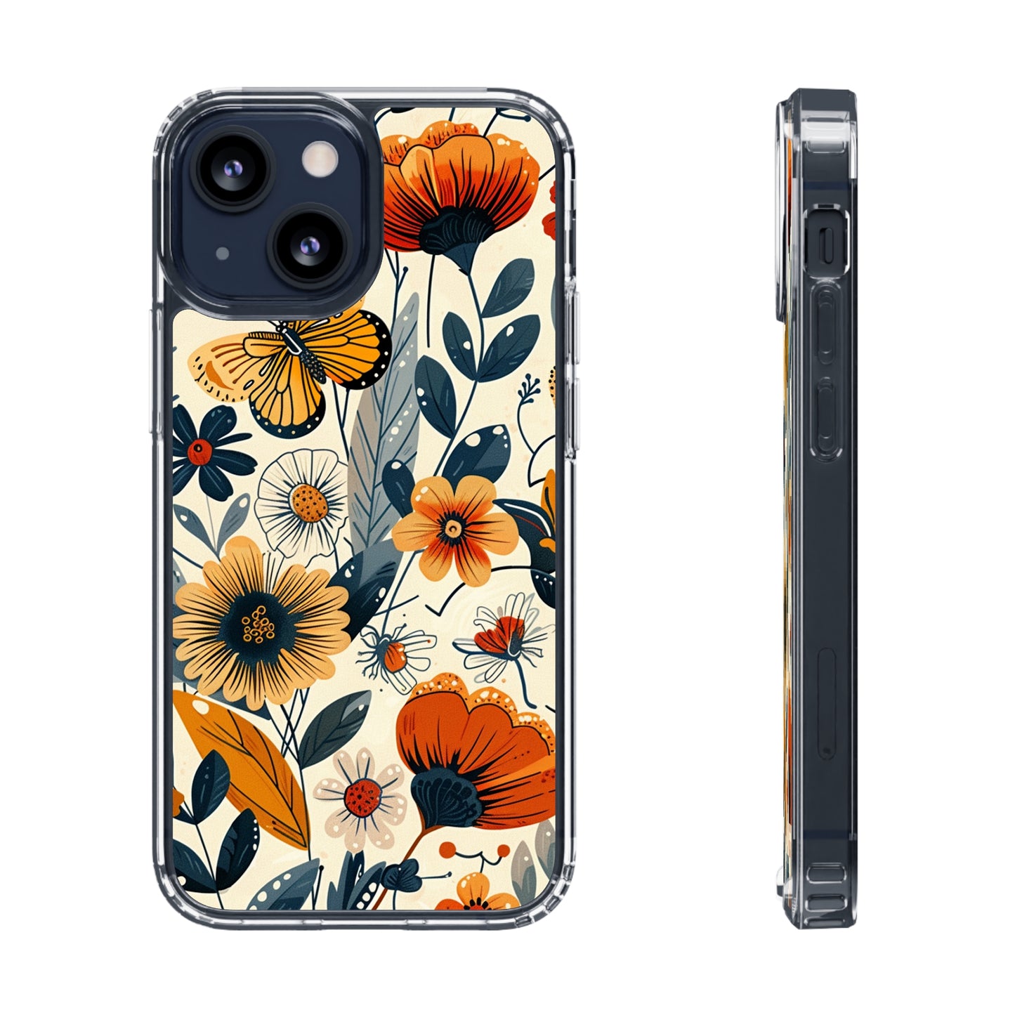 Spring Blooms | Clear iPhone Case / Samsung Case