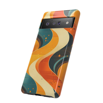 Retro Abstract Staircase iPhone Case / Samsung Case