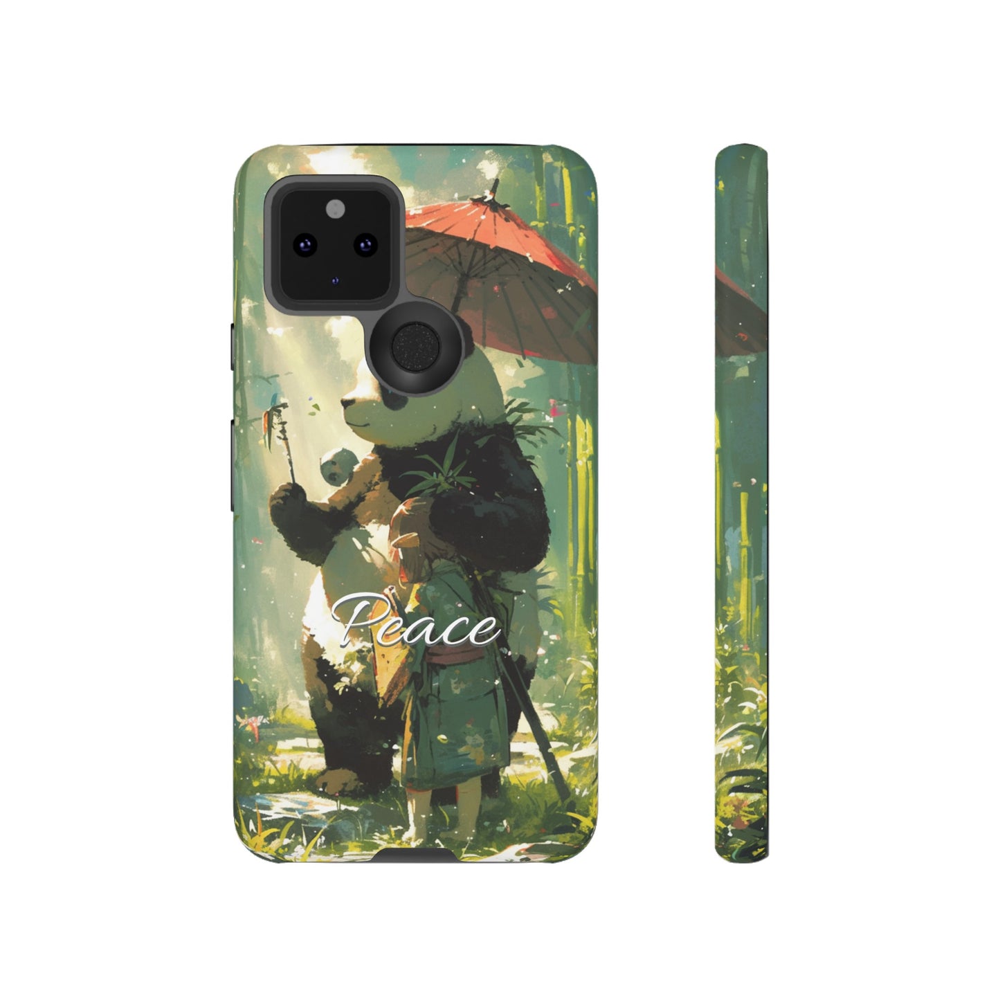 Japanese Aesthetic Vintage Panda iPhone Case / Samsung Case | "Peace"