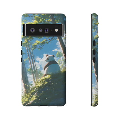 Kawaii Japanese Panda Aesthetic iPhone Case, iPhone 15 Pro Max 14 13 12 11 Mini, Samsung Galaxy S23 S22, Google Pixel 7