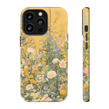 Tall Floral 1970's iPhone Case / Samsung Case