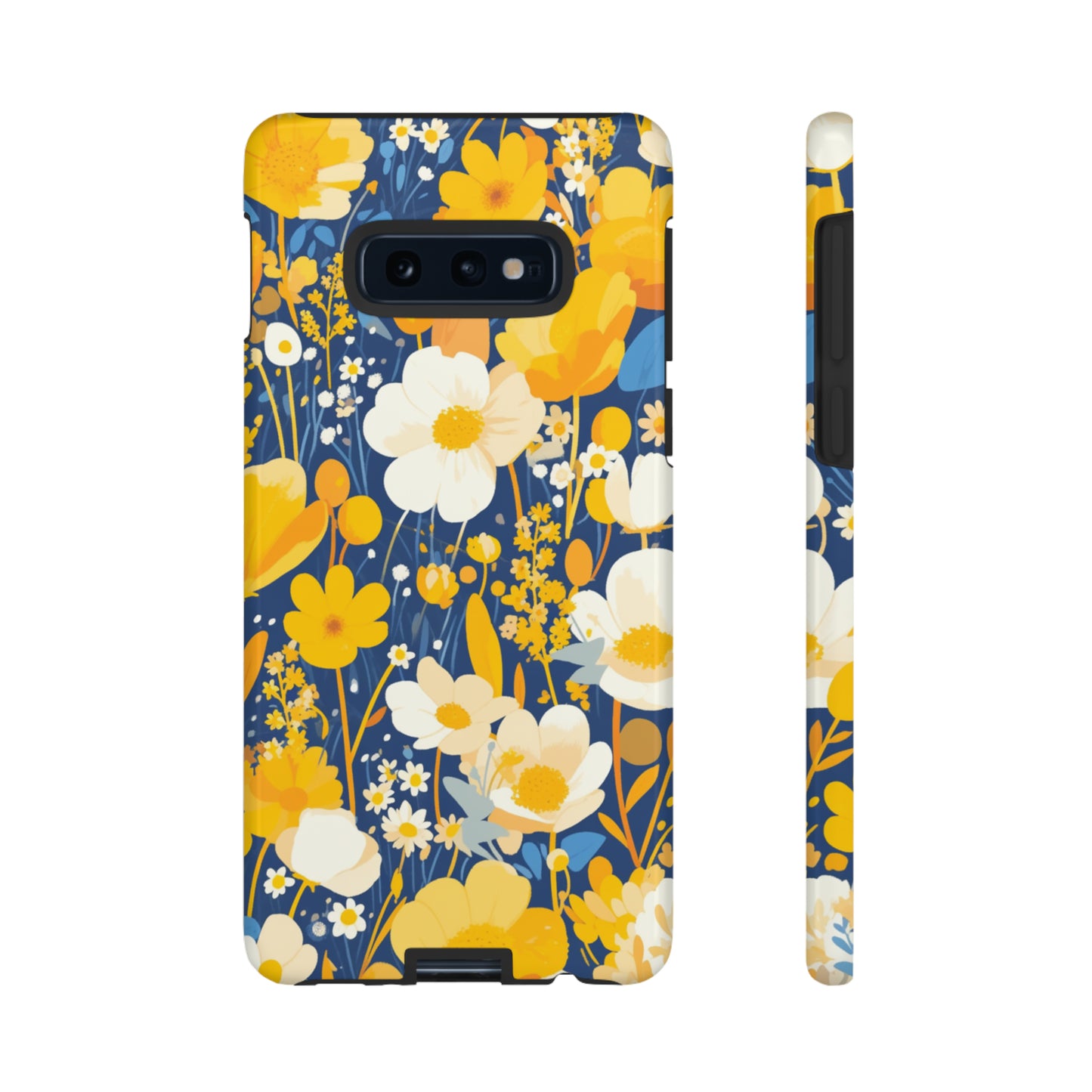 Wildflower Abstract Retro 70s iPhone Case / Samsung Case