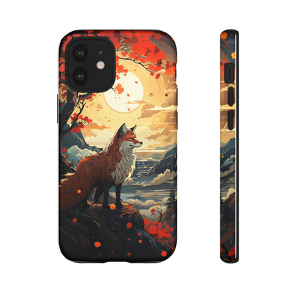 Japanese Wolf Aesthetic Phone Case