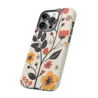 Vector Floral Vines iPhone Case