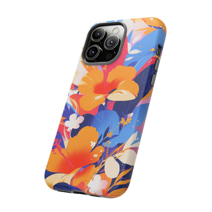 Vintage Abstract Flowers iPhone Case / Samsung Case