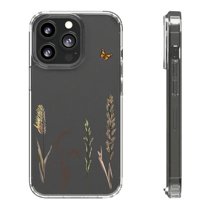 Clear Wildflowers | Clear iPhone Case / Samsung Case