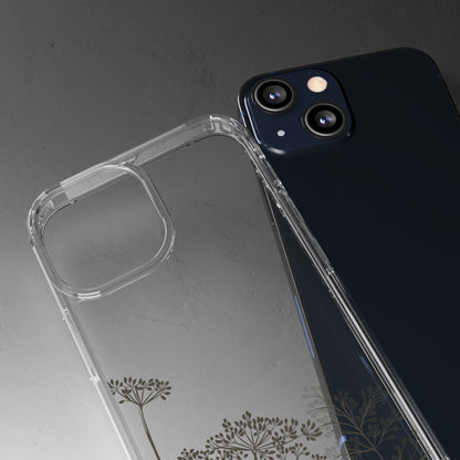 Wildflower Bushes | Clear iPhone Case / Samsung Case