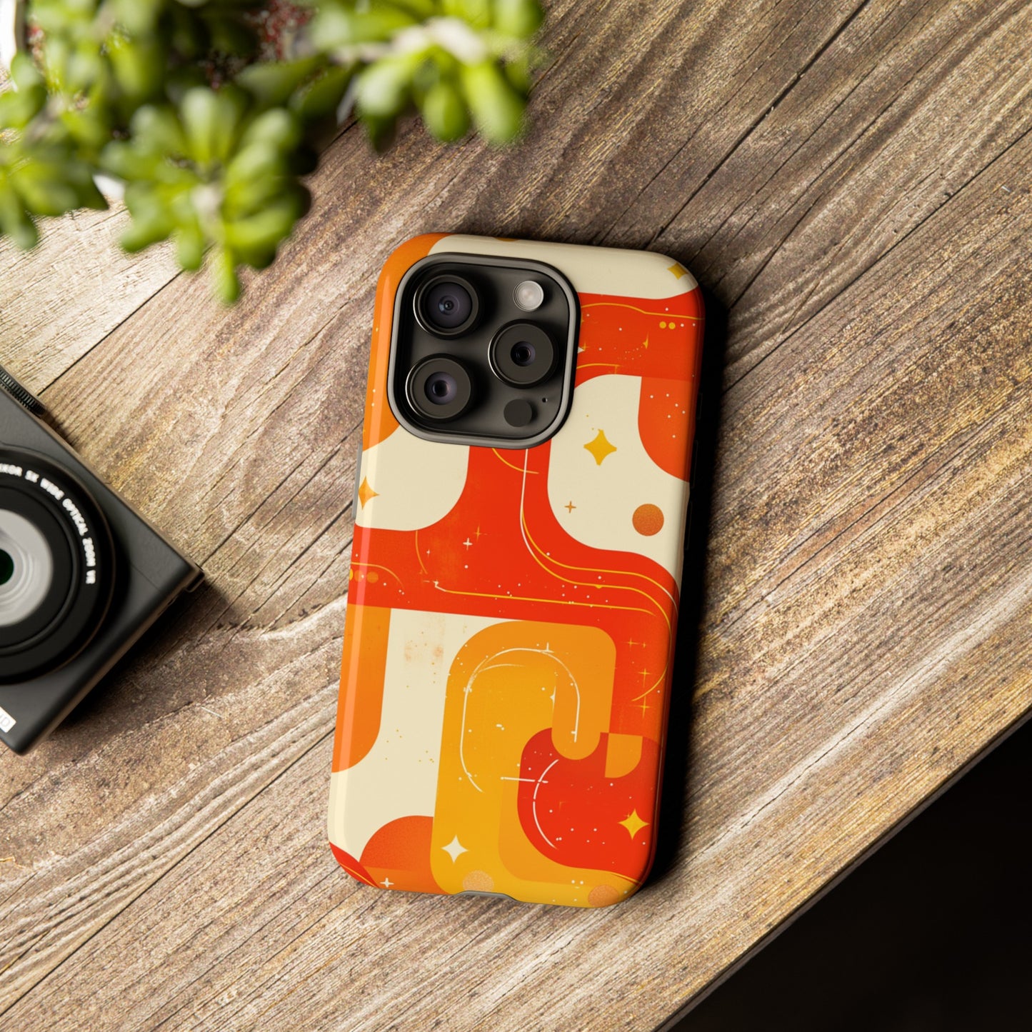 Orange Pops iPhone Case / Samsung Case