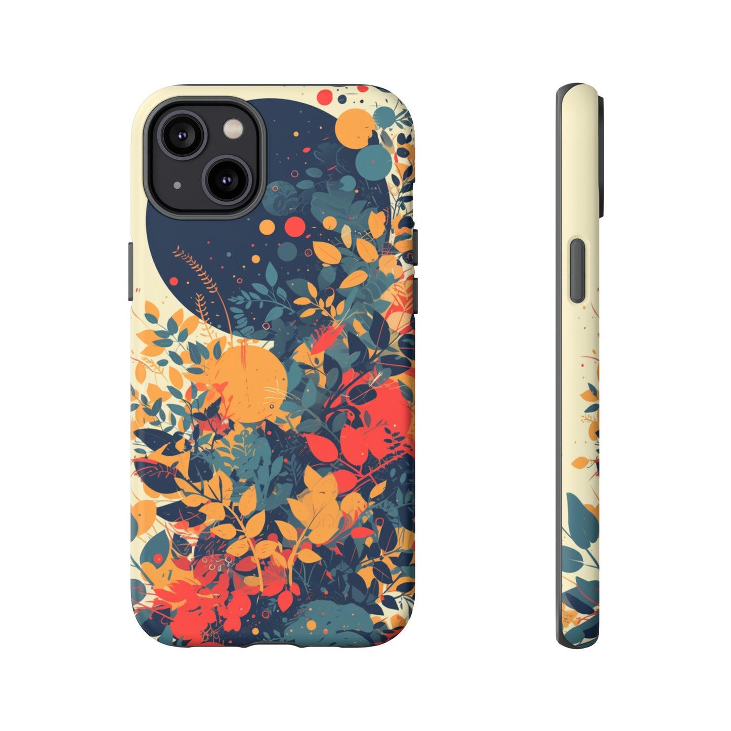 Retro Colorful Floral iPhone Case / Samsung Case