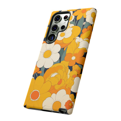 Retro Floral Art iPhone Case / Samsung Case