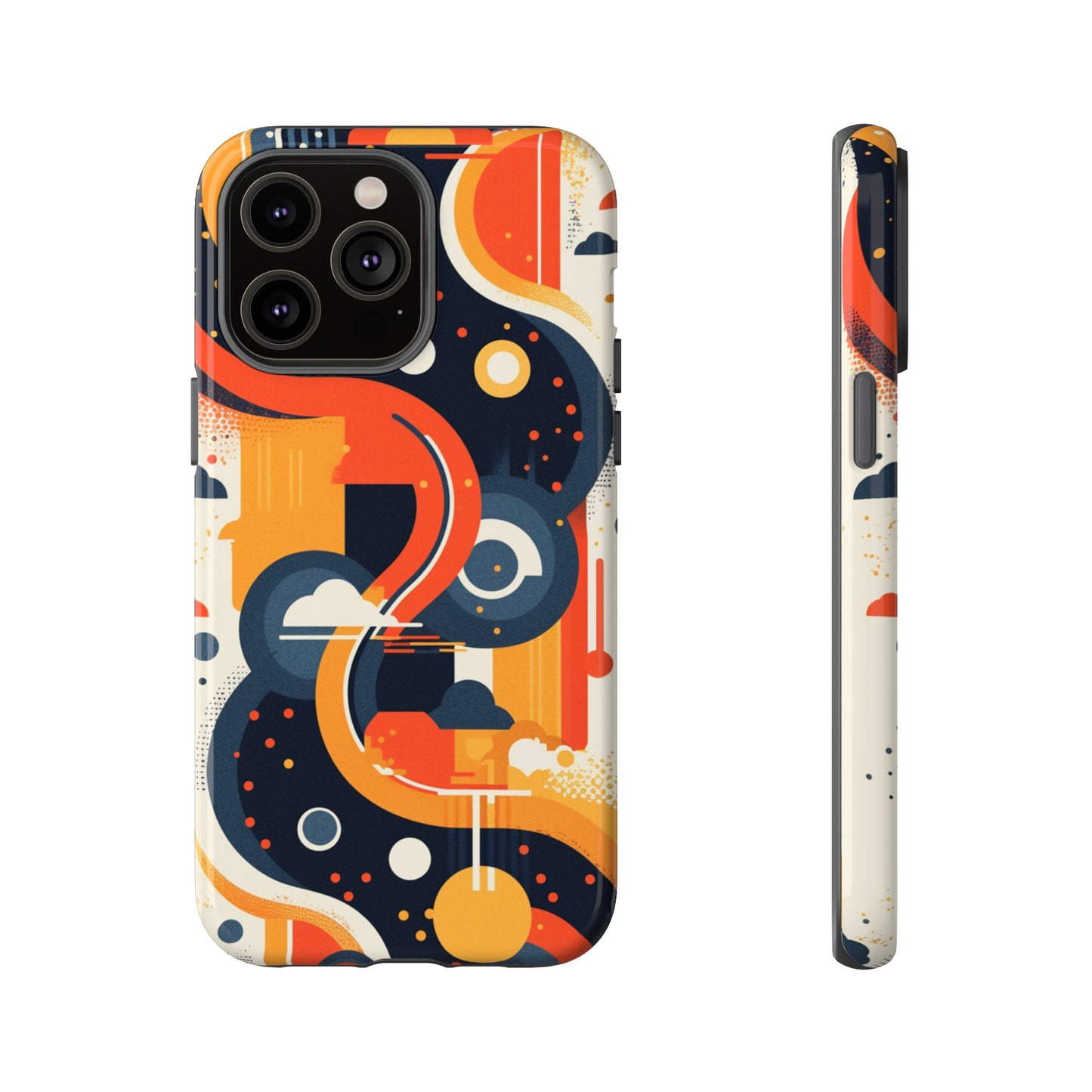 Retro Wandering Roads iPhone Case / Samsung Case