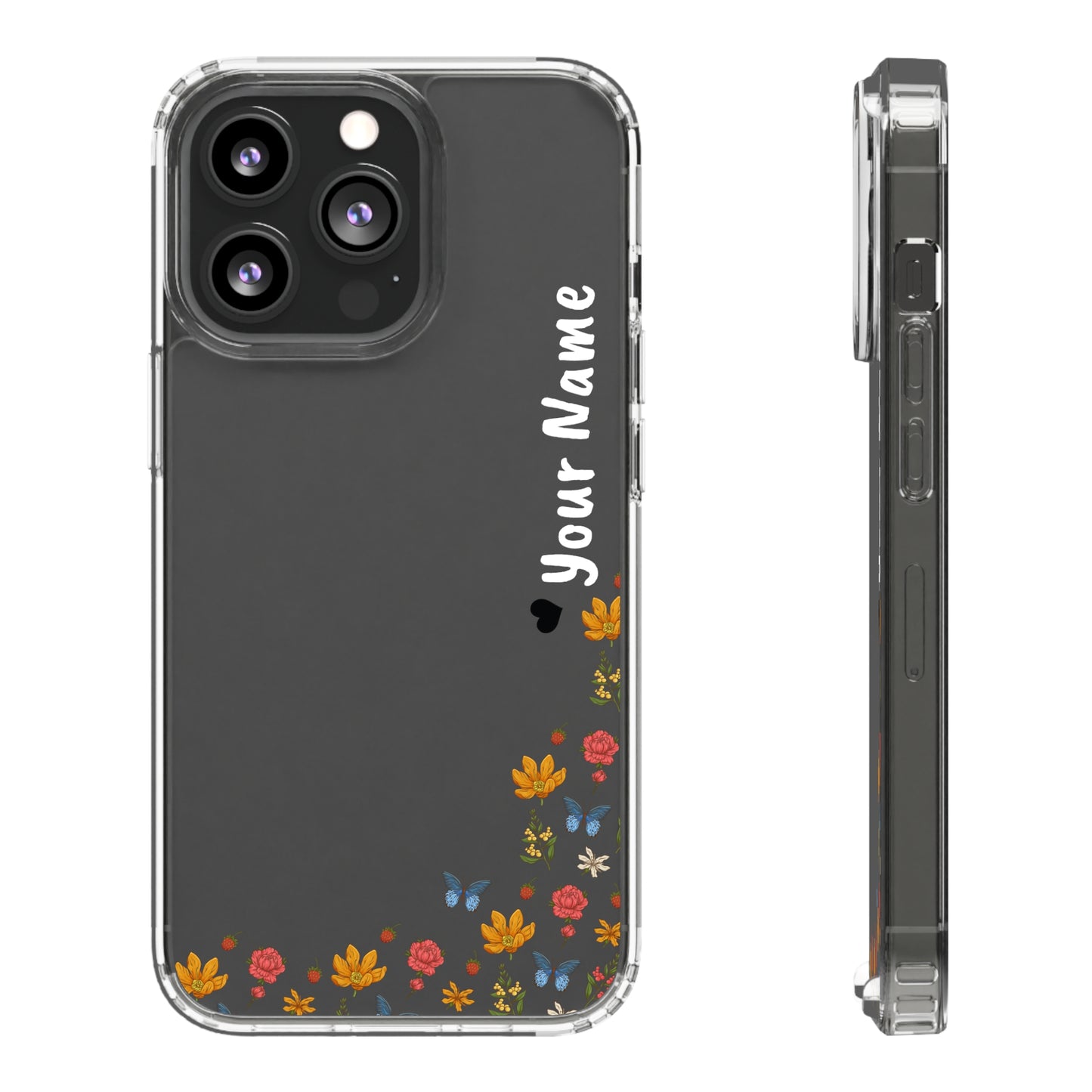 Custom Spring Nature Lovers | Clear iPhone Case / Samsung Case