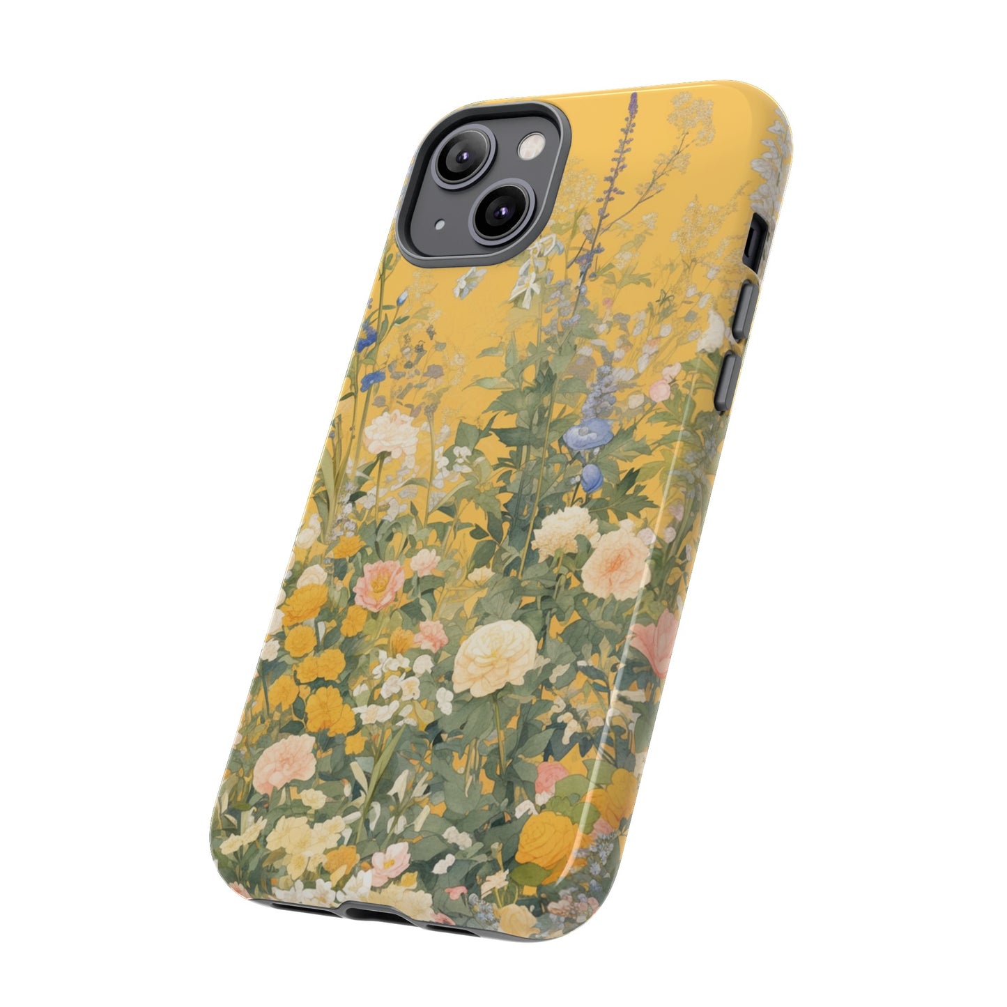 Tall Floral 1970's iPhone Case / Samsung Case