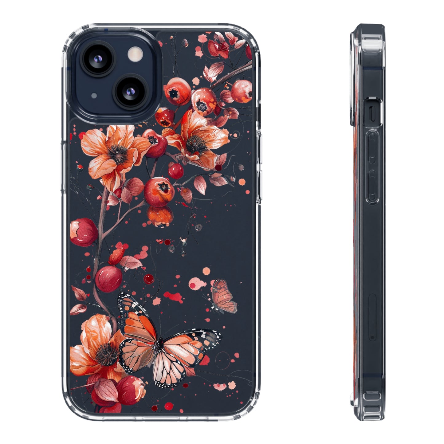 Blossom Whispers | Clear iPhone Case / Samsung Case