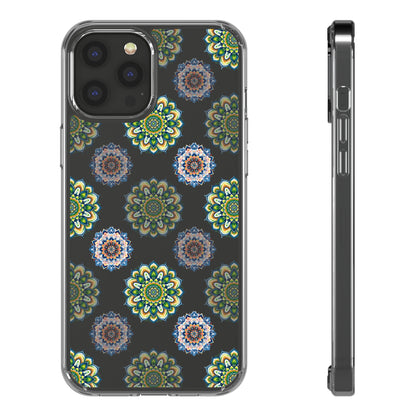 Lime Mandala Pattern | Clear iPhone Case / Samsung Case