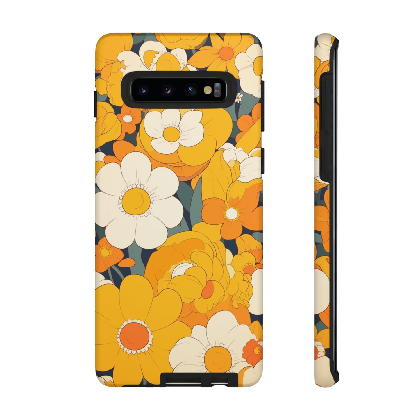 Retro Floral Art iPhone Case / Samsung Case