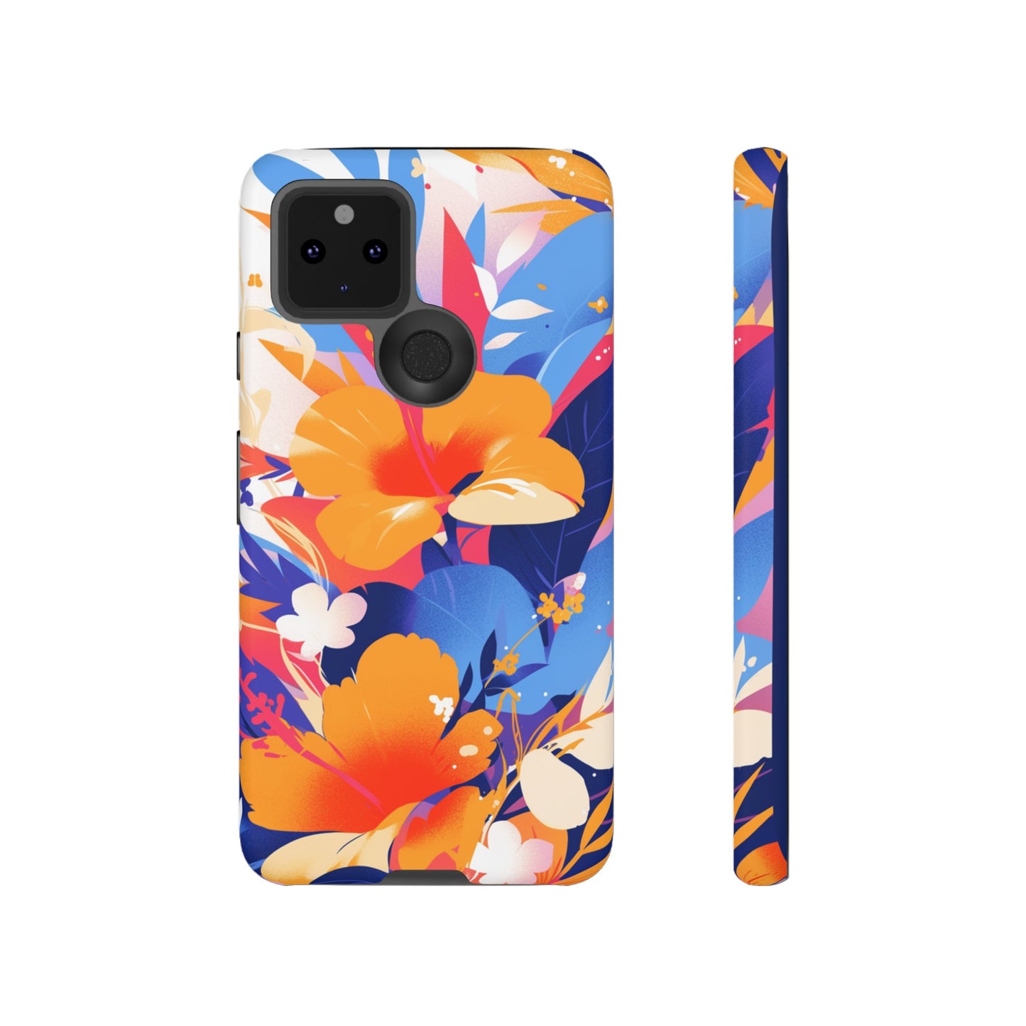 Vintage Abstract Flowers iPhone Case / Samsung Case