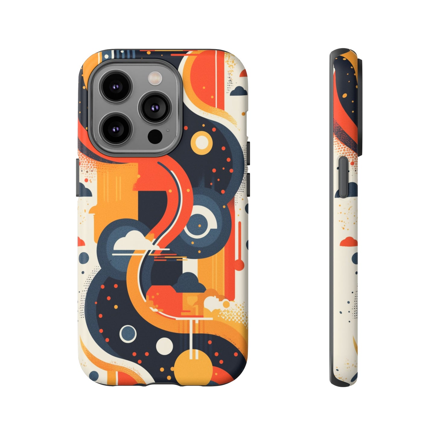 Retro Wandering Roads iPhone Case / Samsung Case