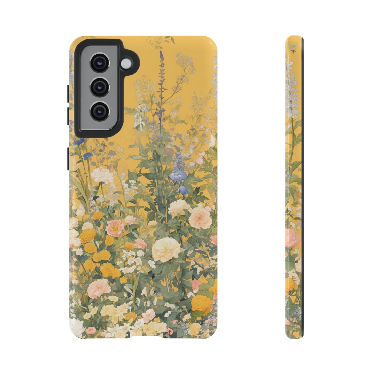 Tall Floral 1970's iPhone Case / Samsung Case