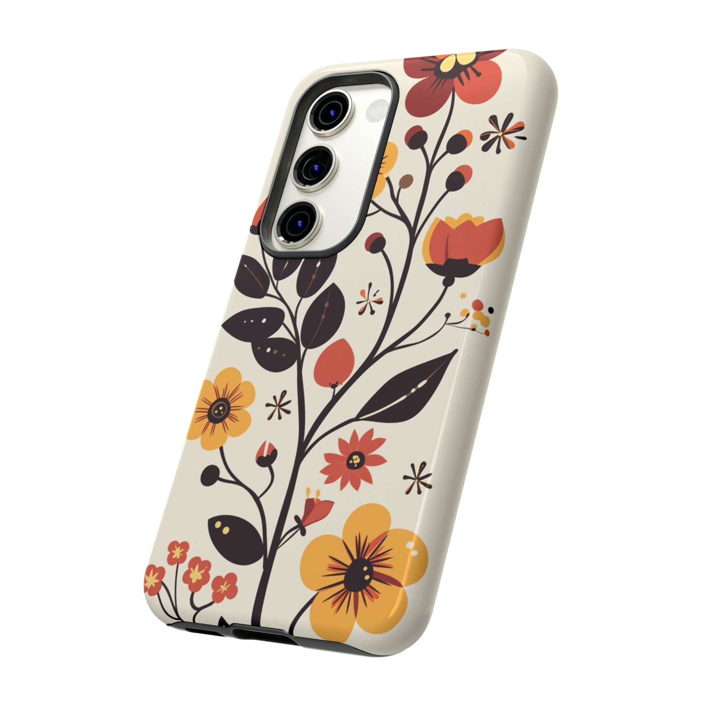 Vector Floral Vines iPhone Case