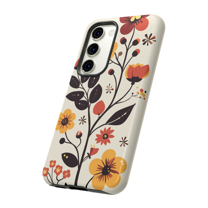 Vector Floral Vines iPhone Case