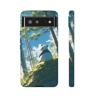 Kawaii Japanese Panda Aesthetic iPhone Case, iPhone 15 Pro Max 14 13 12 11 Mini, Samsung Galaxy S23 S22, Google Pixel 7