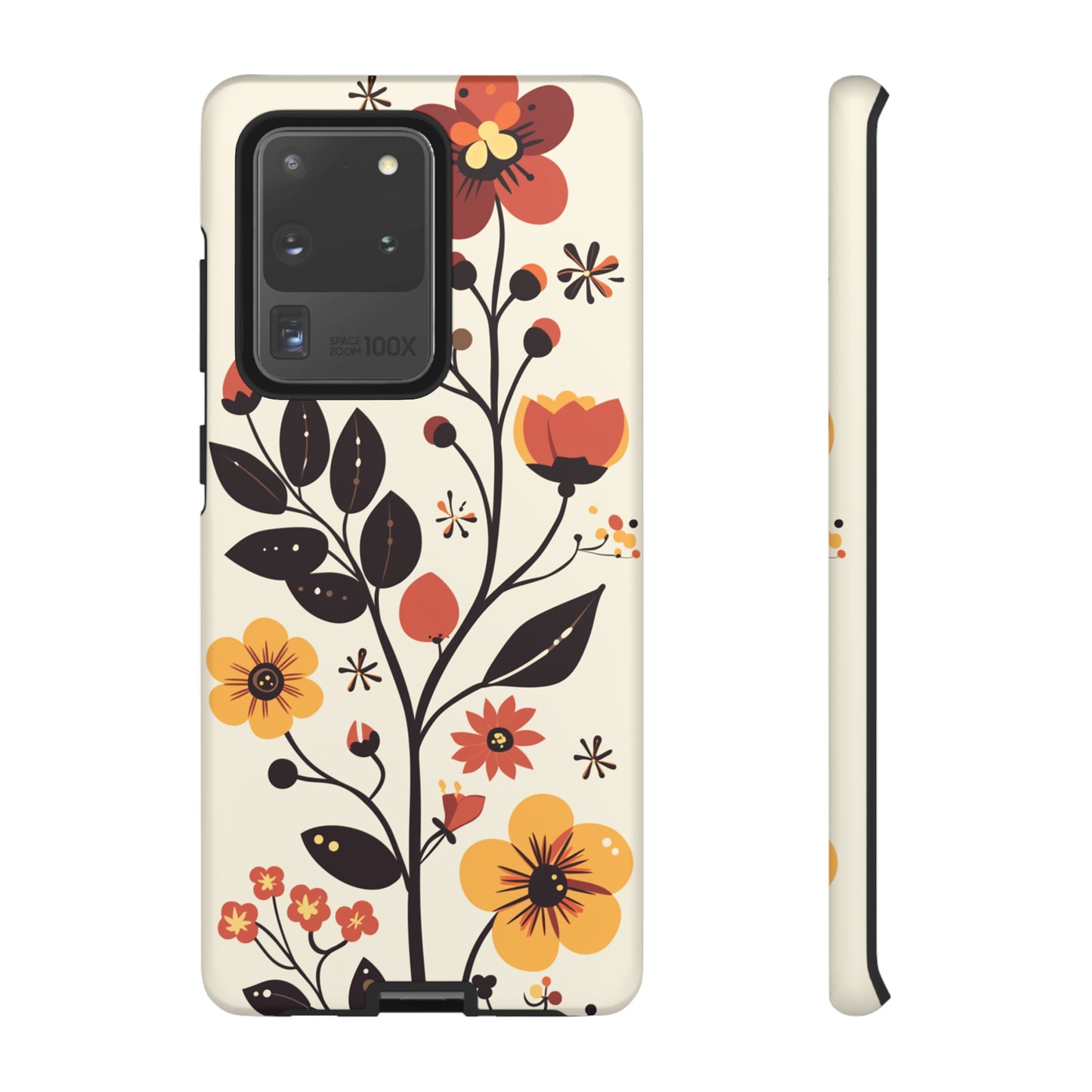 Vector Floral Vines iPhone Case